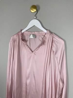 Neo Noir str. XL <br/>rosa løs bluse