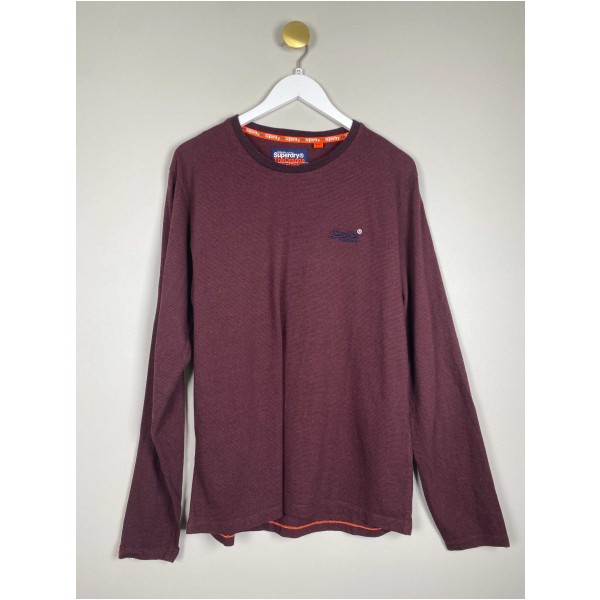 Superdry str. L<br/>langærmet trøje