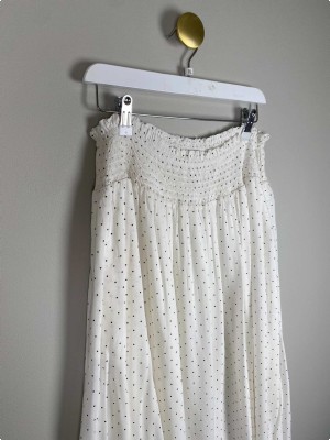 Lollys Laundry str. XL<br/>let nederdel med prikker og lommer