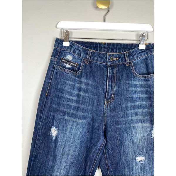 Dolce & Cabbana str. M <br/> blå jeans - Image 2