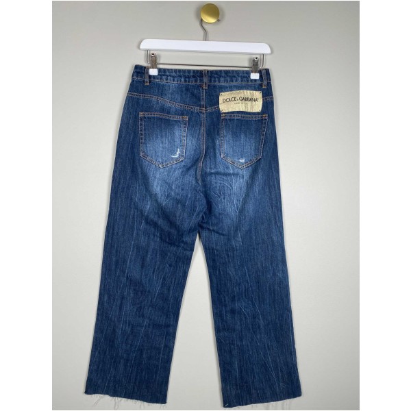 Dolce & Cabbana str. M <br/> blå jeans - Image 4