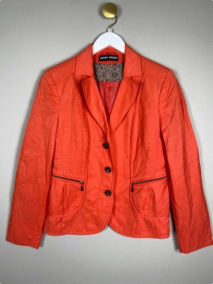 Gerry Weber str. 40 <br/> rød/orange blazer
