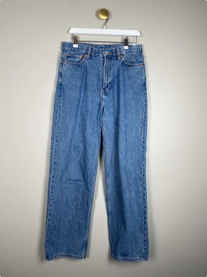 Weekday str. 27 <br/> blå jeans