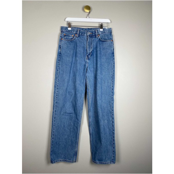 Weekday str. 27 <br/> blå jeans