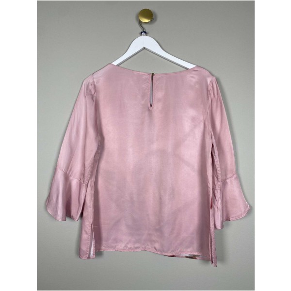 Day str. 40 <br/> pink bluse med print - Image 3