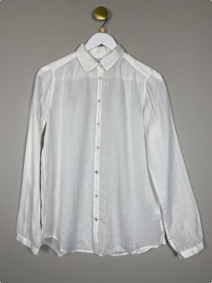 Marc O´Polo str. 38  <br/> hvid skjorte