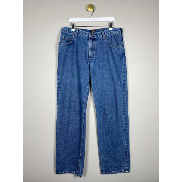 Lee str. 36 <br/> blå jeans