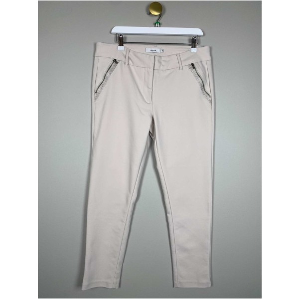 Soyaconcept str. 42 <br/> beige bukser