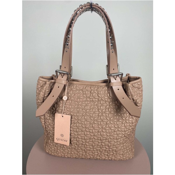Gustav Harpa Quilt Bag <br/> gammel rosa taske