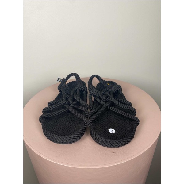 Nomadic State of Mind str. 41 <br/> sorte sandaler - Image 2
