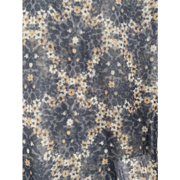 Noa Noa str. S <br/> blomstrede mesh bluse - Billede 2
