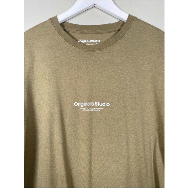 Jack & Jones str. L <br/> grøn t-shirt med logo - Image 2