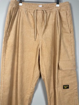 Reebok str. L <br/> lys brune froté bukser