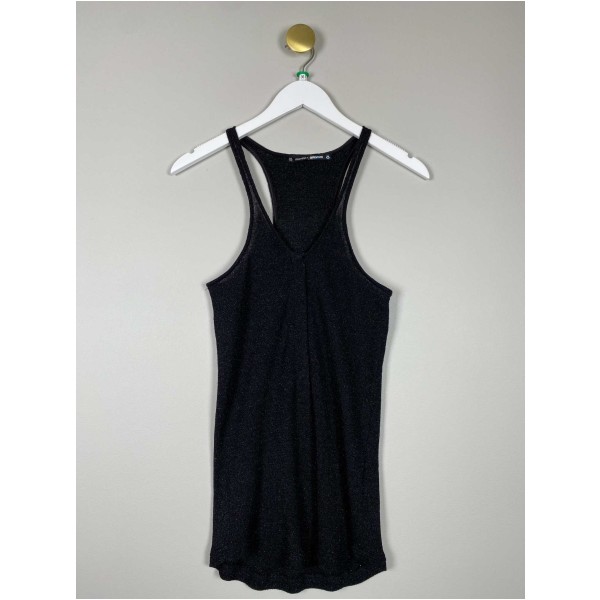 Munthe str. 36 <br/> sort glimmer top