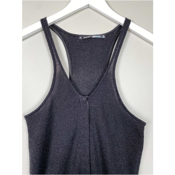 Munthe str. 36 <br/> sort glimmer top - Image 2