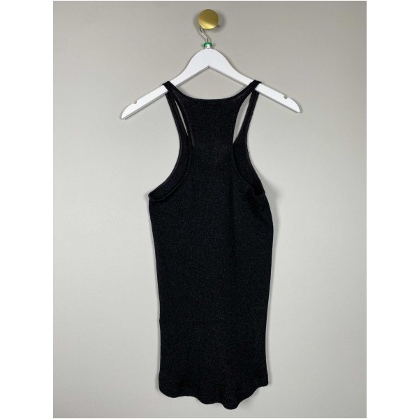 Munthe str. 36 <br/> sort glimmer top - Image 3