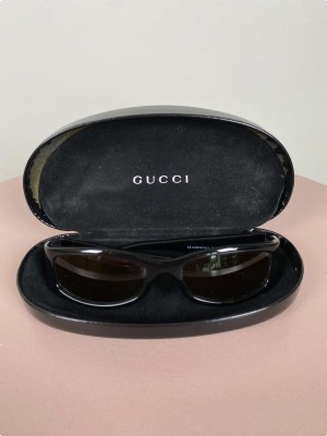 Gucci str. Onesize <br/> Sorte solbriller med logo