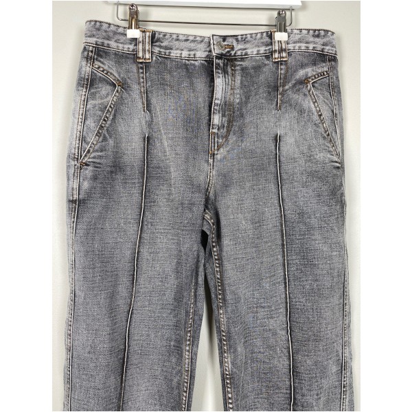 Isabelle Marant str. 44 <br/> grå cowboybukser - Image 2