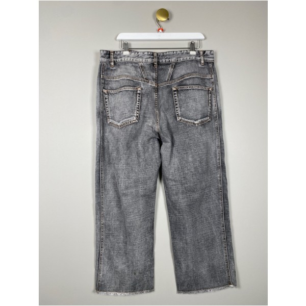 Isabelle Marant str. 44 <br/> grå cowboybukser - Image 4