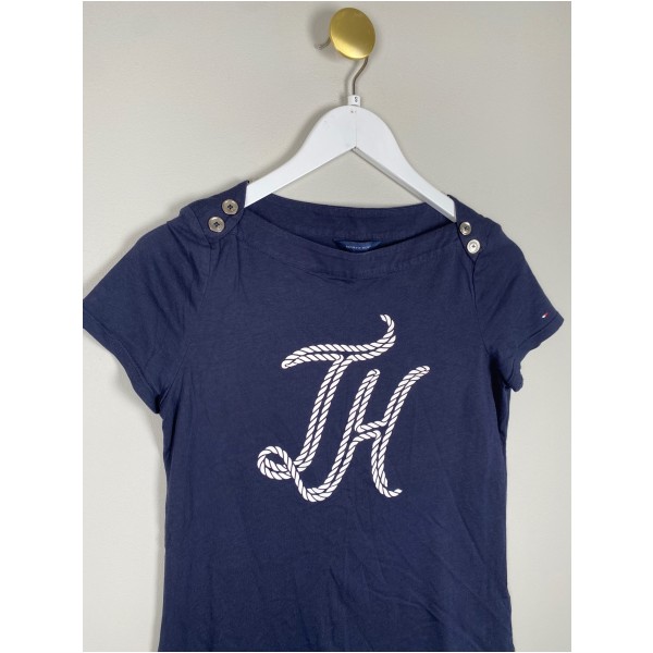 Tommy Hilfiger str. S <br/> T-shirt med print - Billede 2