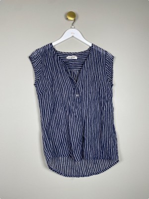 Co'Couture str. XS <br/> stribet bluse