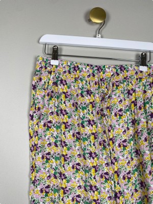 Lollys Laundry str. S <br/> blomstret bukser