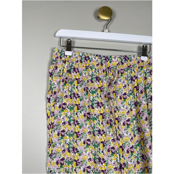 Lollys Laundry str. S <br/> blomstret bukser - Image 2