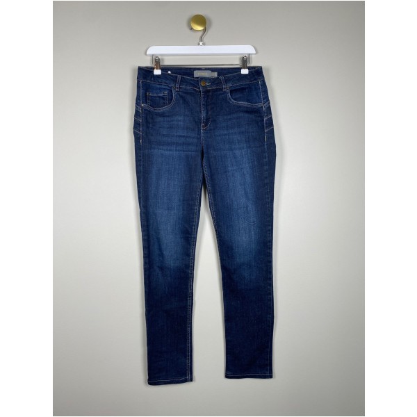 Dranella str. 38 <br/> blå jeans med stretch