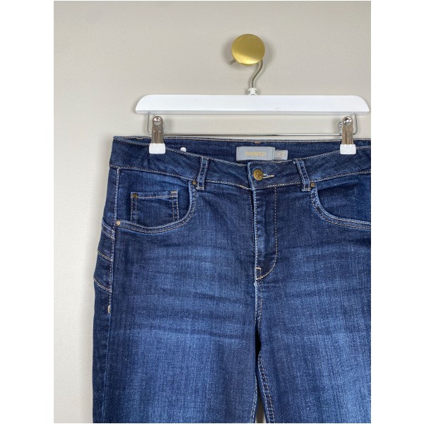 Dranella str. 38 <br/> blå jeans med stretch - Billede 2