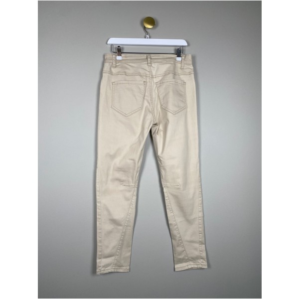 CostaMani str. M <br/> jeans med stretch, sand - Image 3