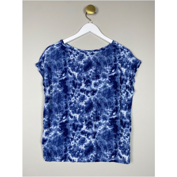 Lollys Laundry str. S <br/> blåmønstret bluse - Image 3