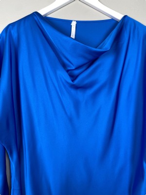 Imperial str. M <br/> blå bluse