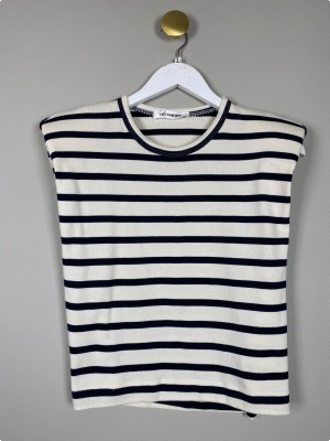 Co´Couture str. S <br/> stribet top