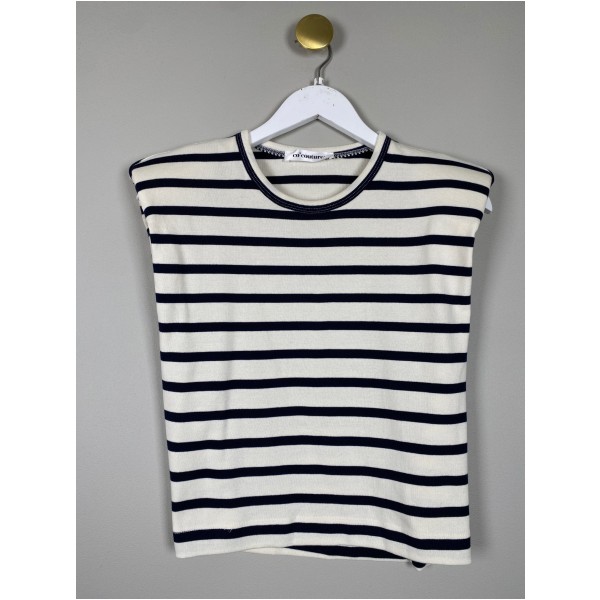 Co´Couture str. S <br/> stribet top