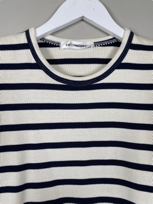 Co´Couture str. S <br/> stribet top
