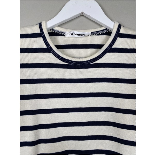 Co´Couture str. S <br/> stribet top - Image 2