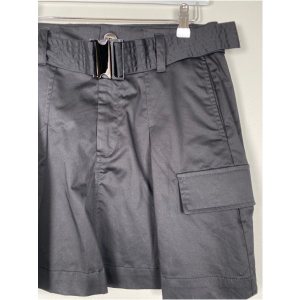 Co´Couture str. S <br/> sort nederdel med bælte - Image 2