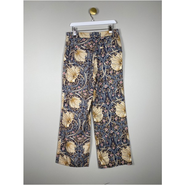 H&M Morris & Co str. 40 <br/> blomstret bukser - Image 4