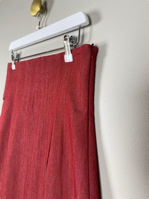 Blues str. 40 <br/> rød pencil skirt