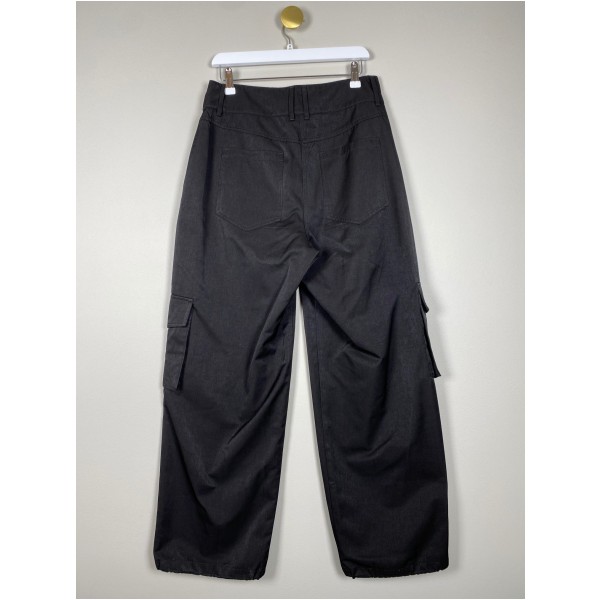 Something new str. M <br/> sorte bukser med lommer - Image 3
