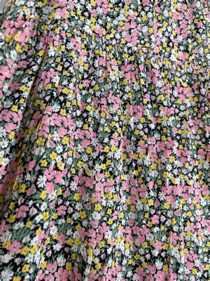 Craft Sisters str. L/XL <br/> blomstret nederdel
