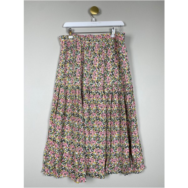 Craft Sisters str. L/XL <br/> blomstret nederdel - Image 3