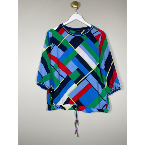 Betty Barclay str. 38 <br/> mønstret bluse