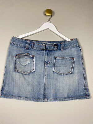 Only str. 38 <br/> denimnederdel