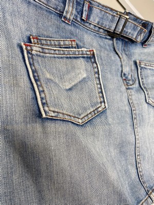 Only str. 38 <br/> denimnederdel