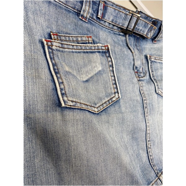 Only str. 38 <br/> denimnederdel - Image 2