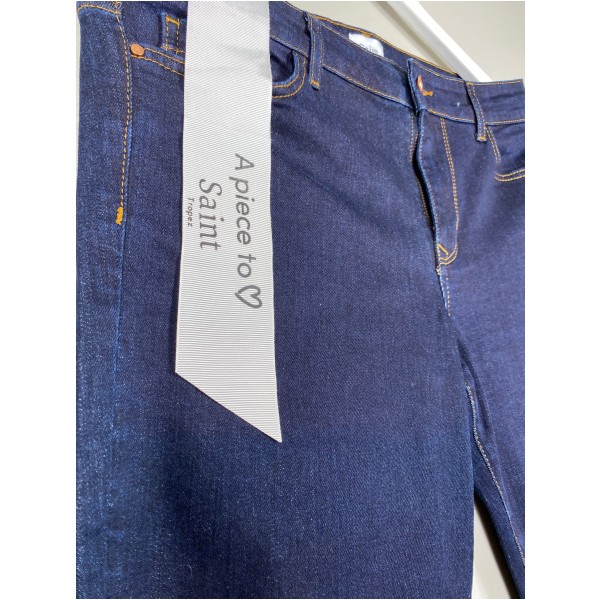 Saint Tropez str. 31 <br/> mørkeblå jeans - Image 2