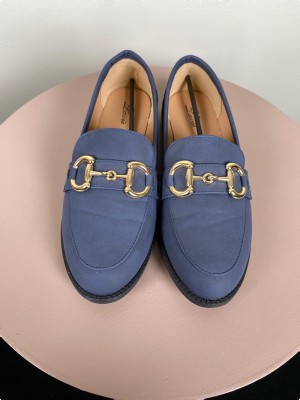 Lavie str. 38 <br/> blå loafers