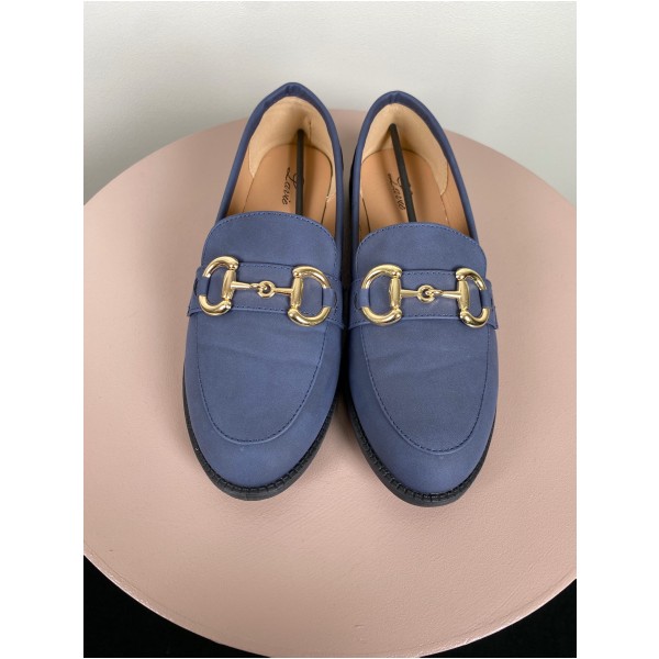 Lavie str. 38 <br/> blå loafers - Image 2
