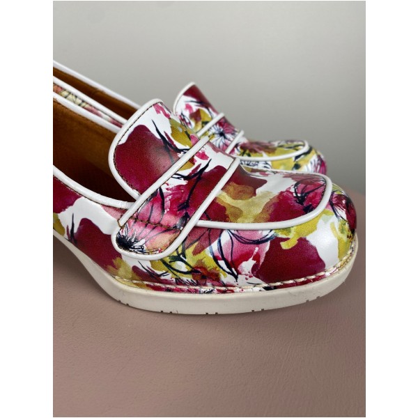Art str. 39 <br/> blomstret sko - Billede 3